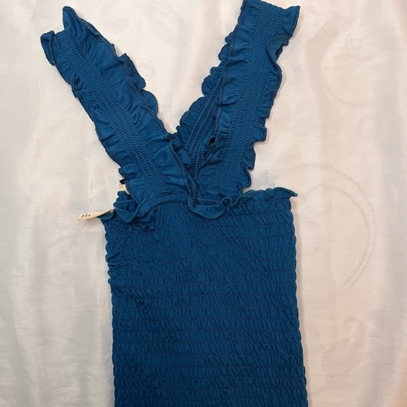 Textured Roxy Blue Top - Picture 4 of 4